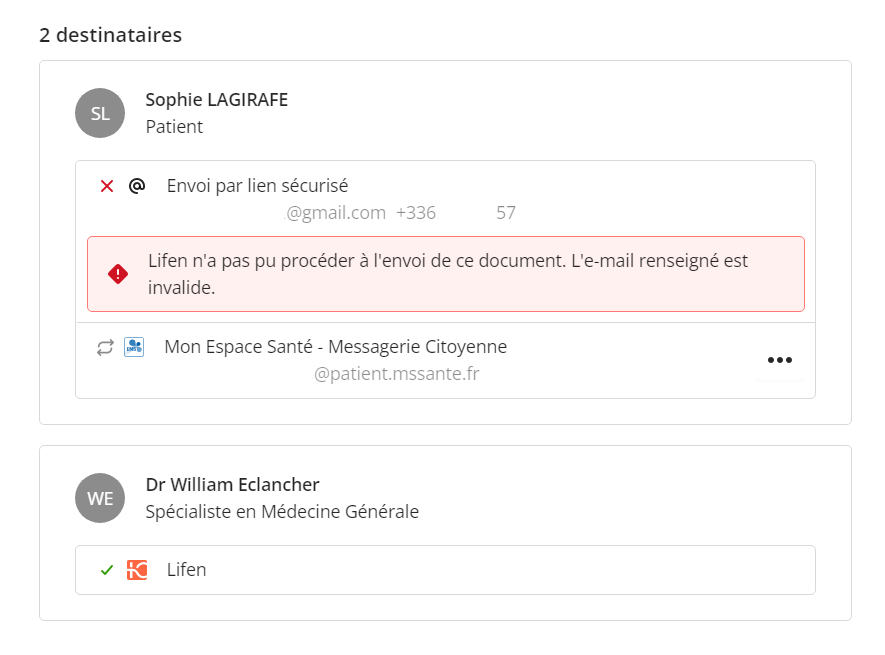 Suivre mon envoi